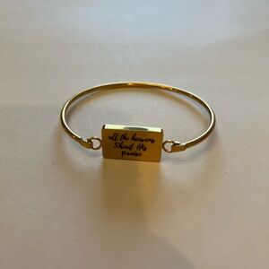 3/$15 or 4/$20 Plunder Design “All the heavens shout His Praise” bracelet